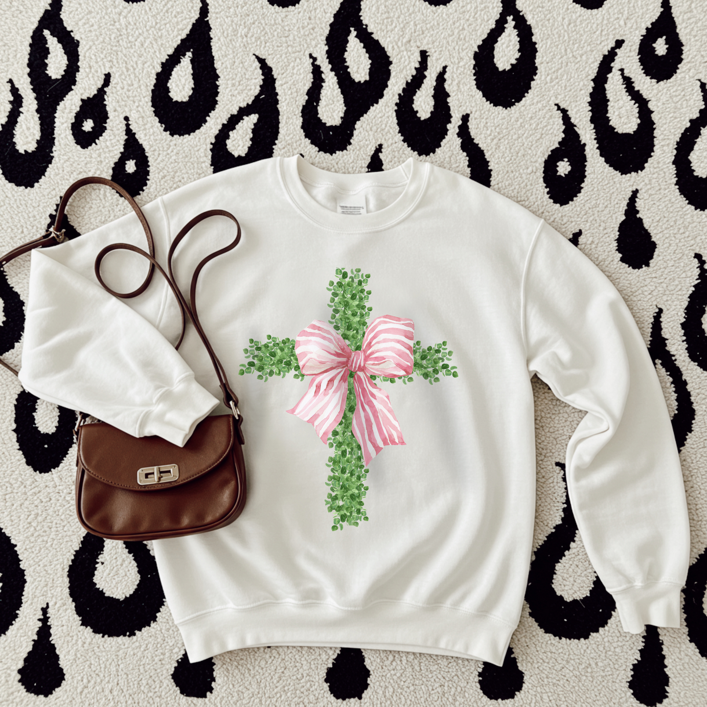 Coquette Cross with bow
