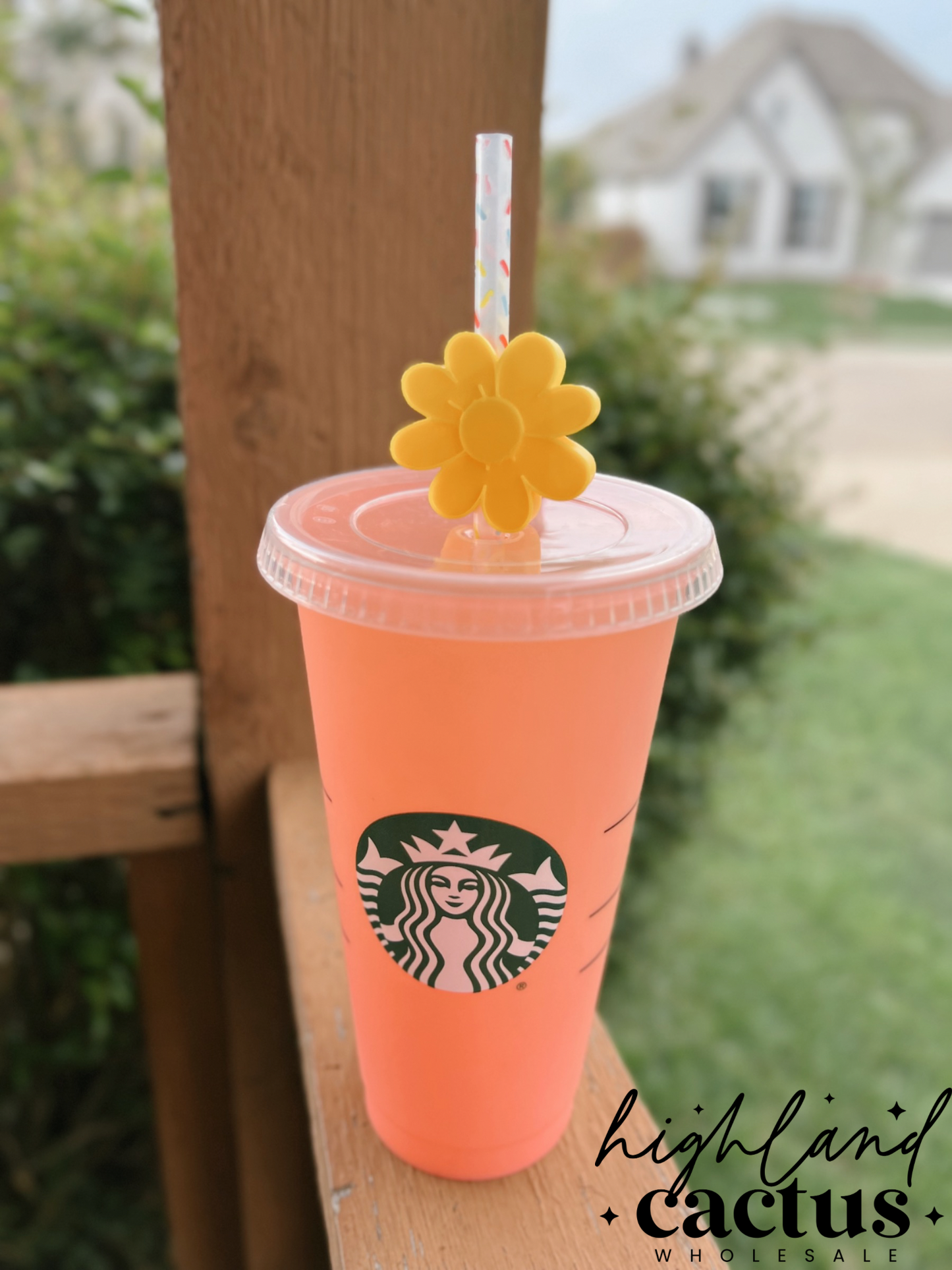 Flower Straw Topper