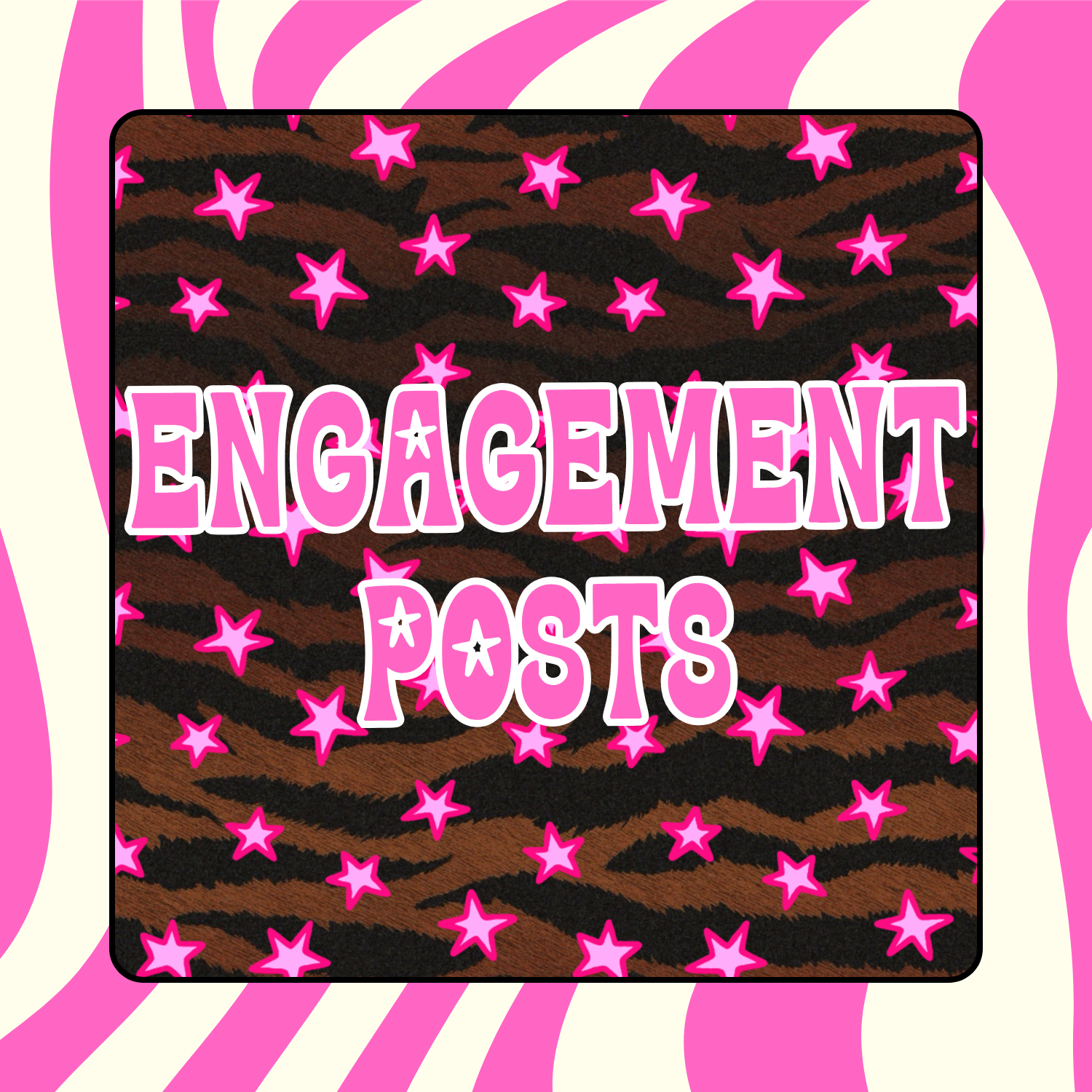 Social media engagement post downloads