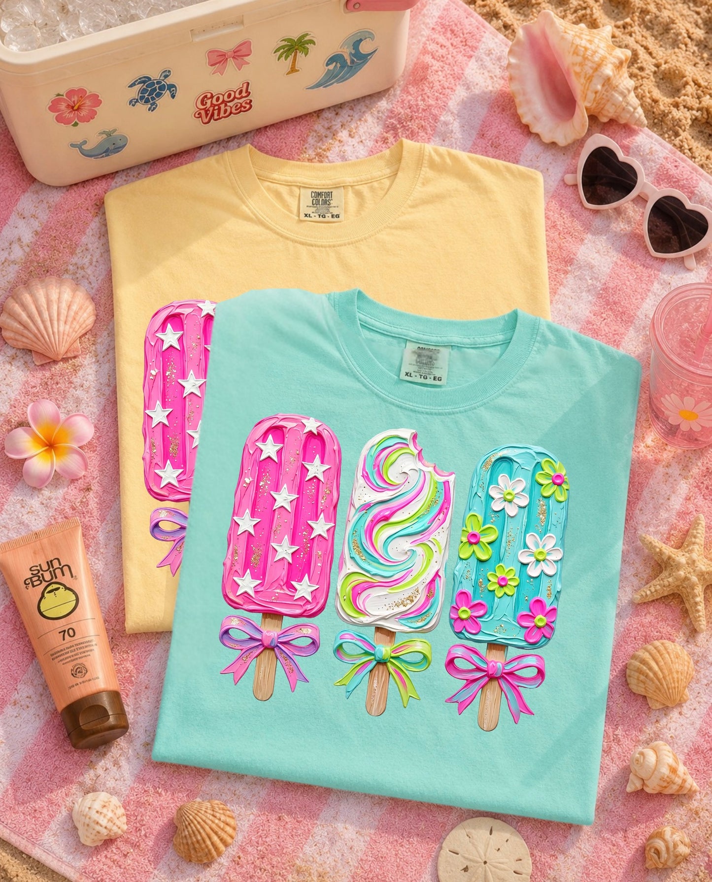 Neon popsicles