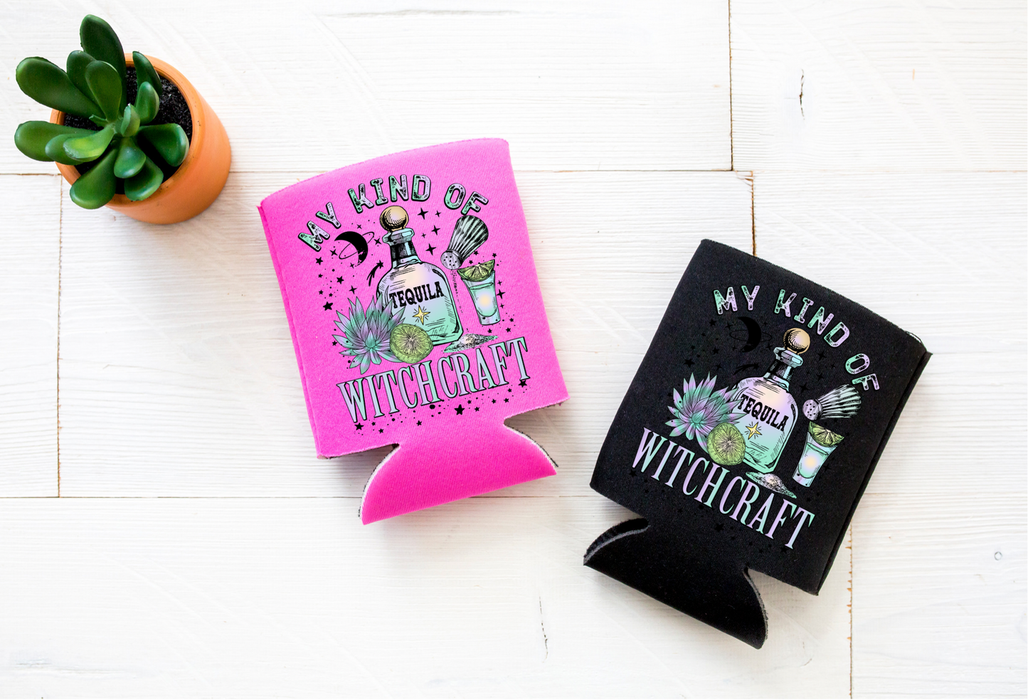Tequila Witchcraft POCKET/KOOZIE size - SP